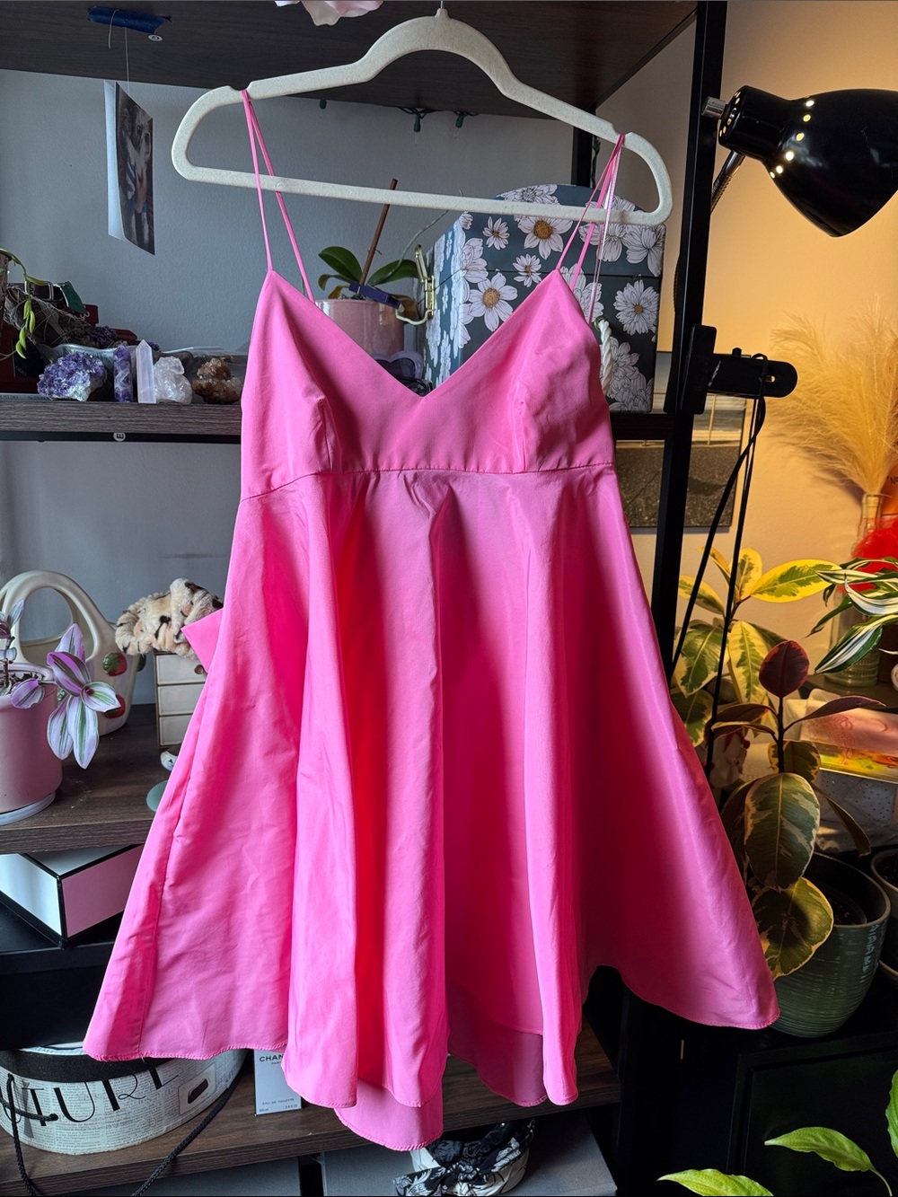 Zara Pink Mini Dress with Big Bow